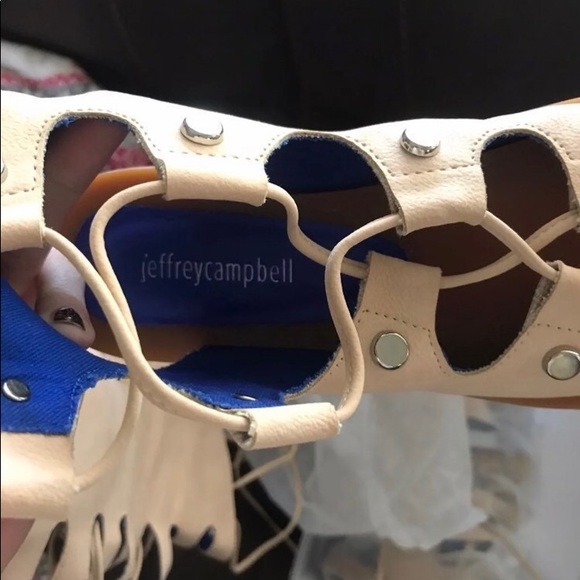 NEW Jeffrey Campbell Olympus Gladiator Sandals - Picture 5 of 7